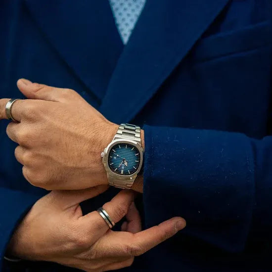 FaceLuna Nautilus Quartz Erkek Kol Saati | Premium Çelik Kasa, Modern Tasarım FaceLuna
