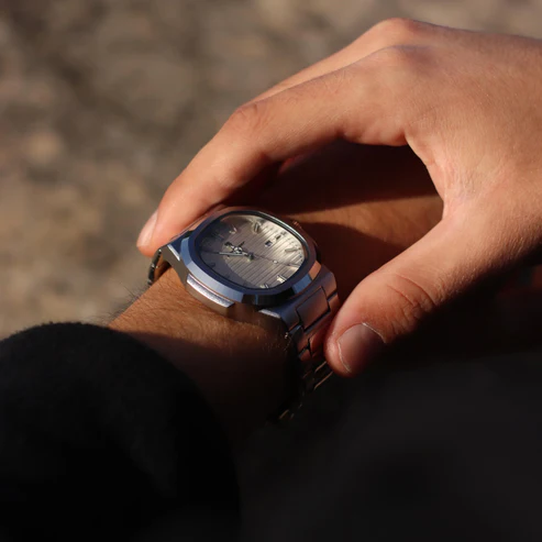 FaceLuna Nautilus Quartz Erkek Kol Saati | Premium Çelik Kasa, Modern Tasarım FaceLuna
