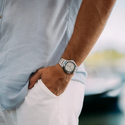 FaceLuna Nautilus Quartz Erkek Kol Saati | Premium Çelik Kasa, Modern Tasarım FaceLuna