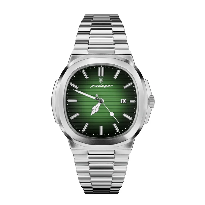 FaceLuna Nautilus Quartz Erkek Kol Saati | Premium Çelik Kasa, Modern Tasarım FaceLuna